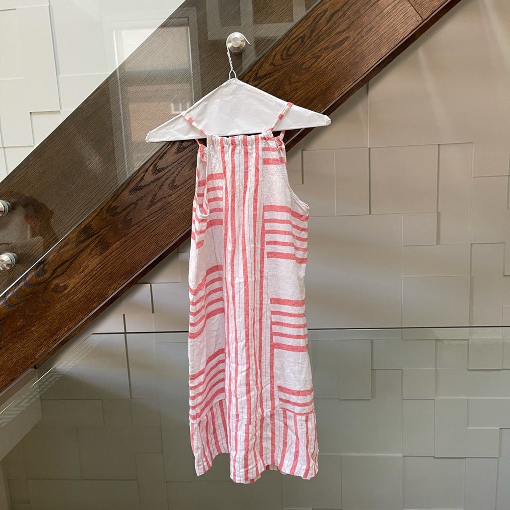 Linen shift dress